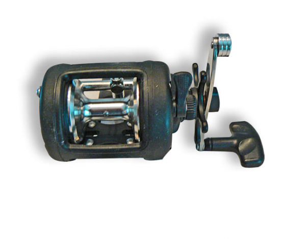 tlw 20 single speed inshore fishing reel front view