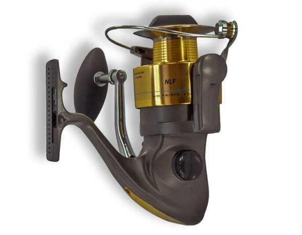 no load fishing reel left side view